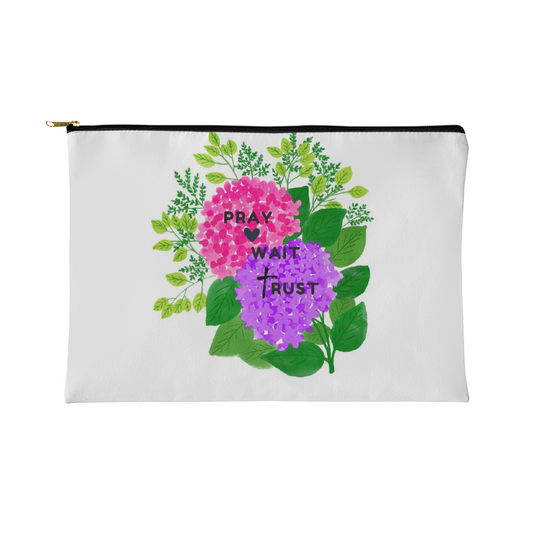 Tote Bag Pray Wait Trust - Faith Series