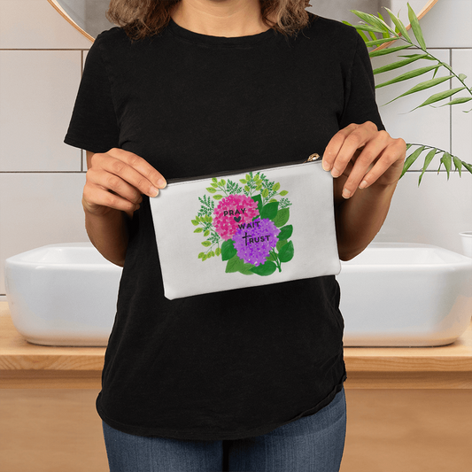 Tote Bag Pray Wait Trust - Faith Series