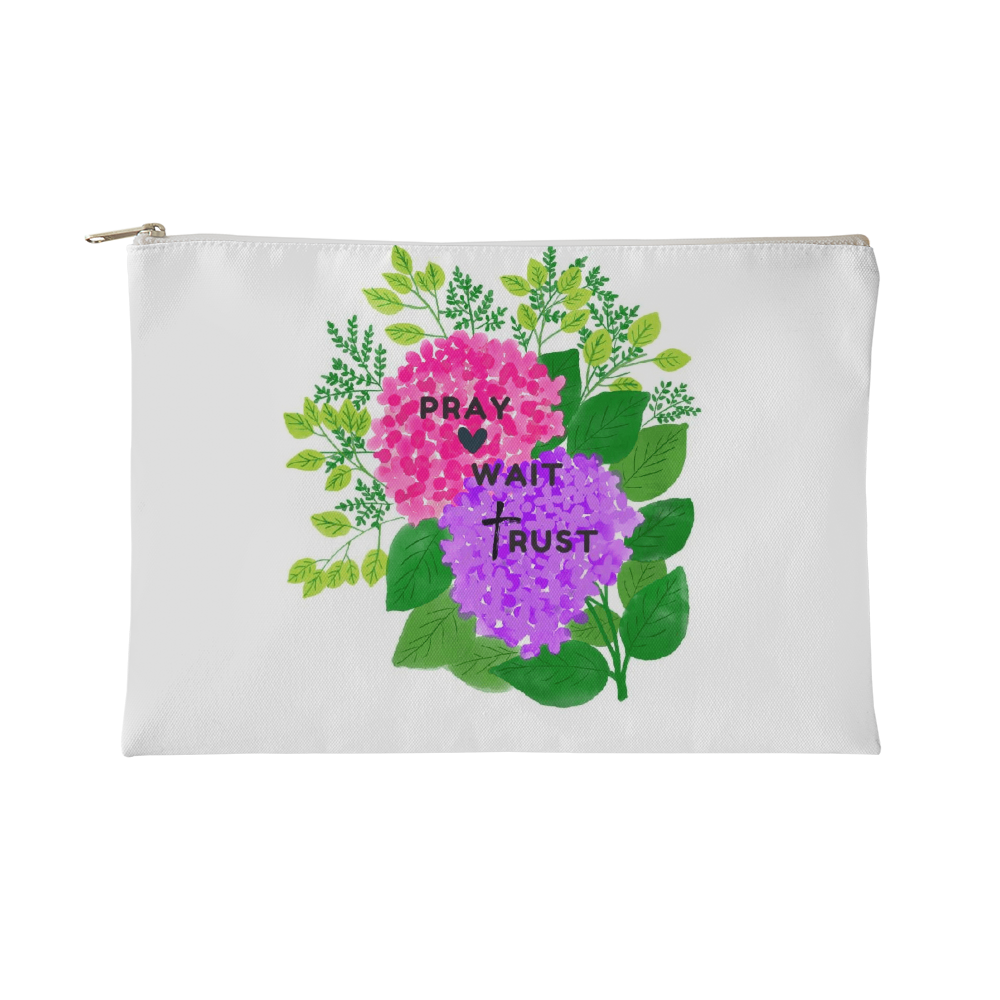 Tote Bag Pray Wait Trust - Faith Series